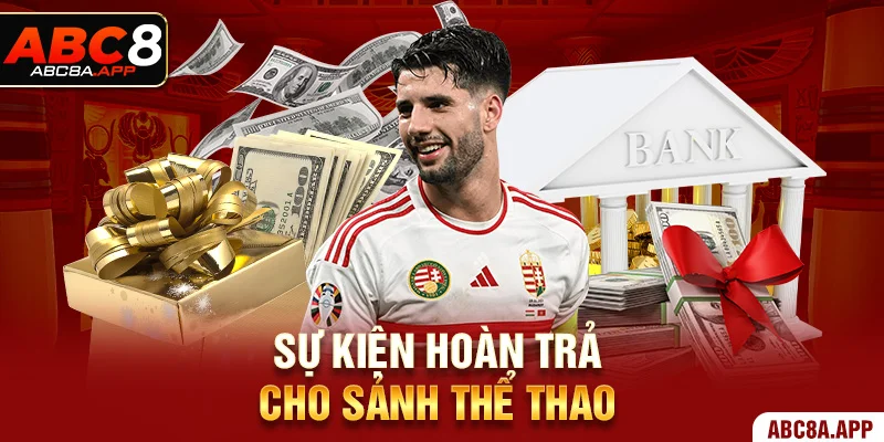 Sự kiện hoàn trả cho sảnh thể thao